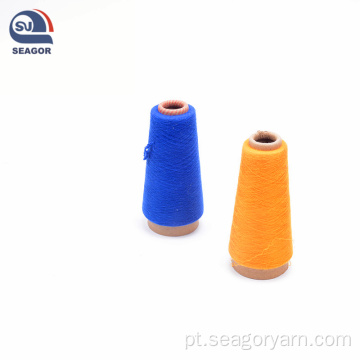Muitas cores fios de carpete de poliéster para tricô